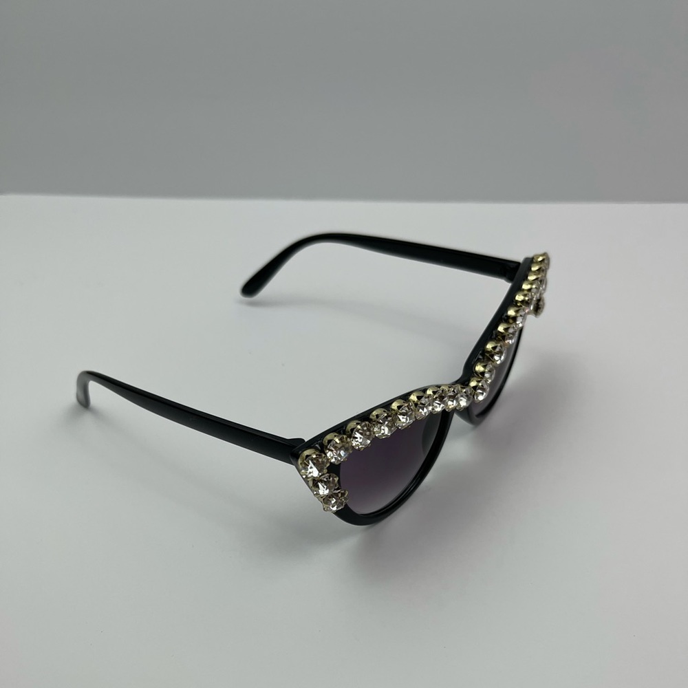 Acrylic Rhinestone Sunglasses - Picture 5 of 6